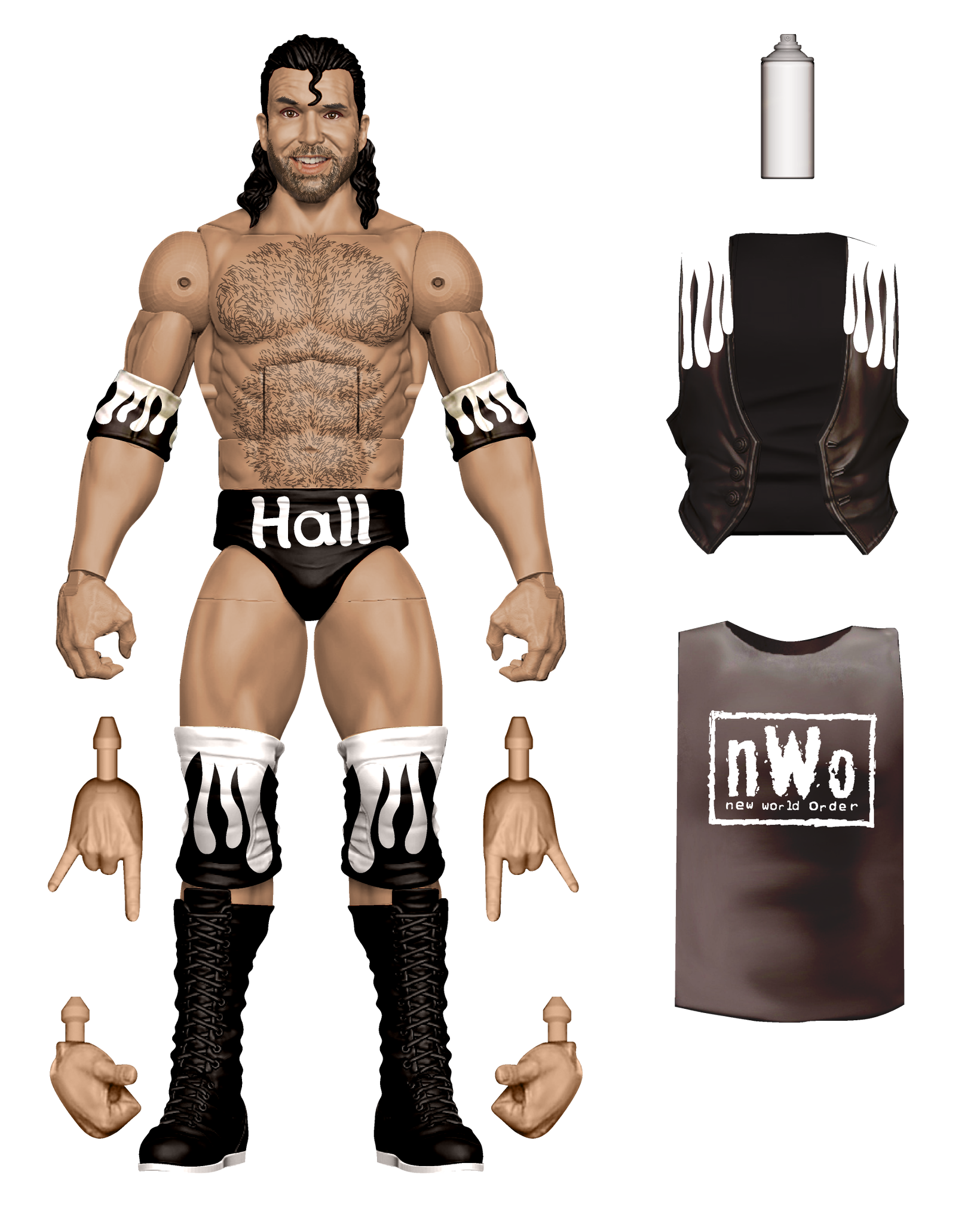 2025 WWE Mattel Elite Collection From the Vault Series 6 Scott