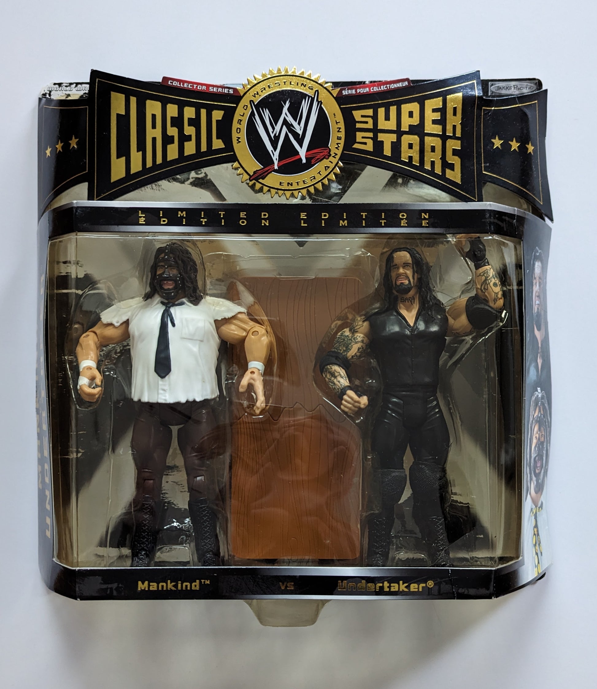 2005 WWE Jakks Pacific Classic Superstars 2-Packs Series 2 Mankind