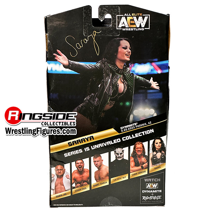 2024 AEW Jazwares Unrivaled Collection Series 15 #149 Saraya