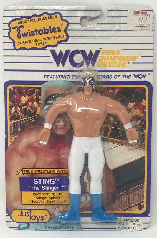Just Toys & Play Well WCW Twistables & Bend-Ems – Wrestling Figure