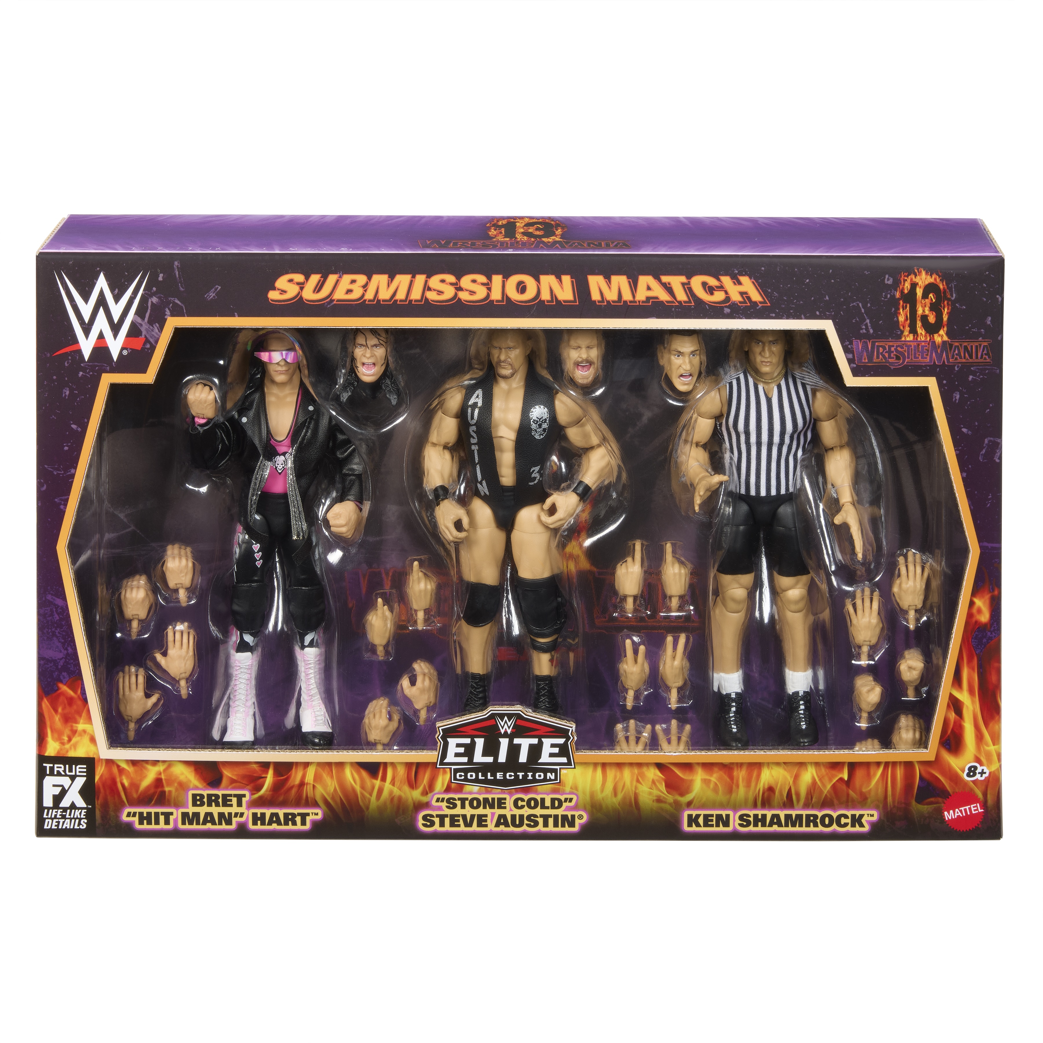 First Look: WWE WrestleMania 13 3-Pack Coming to Walmart Stores