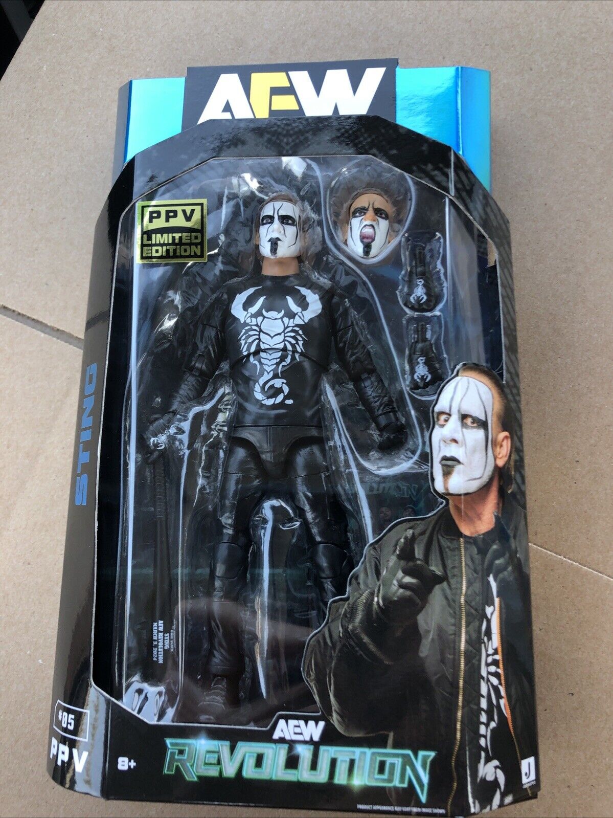Sting Coming to AEW Target Exclusive PPV Line – Wrestling Figure News