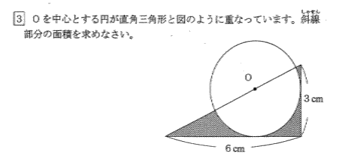 鷗友学園女子中学校2010年度算数入試問題 5平面図形 |プロ家庭教師集団
