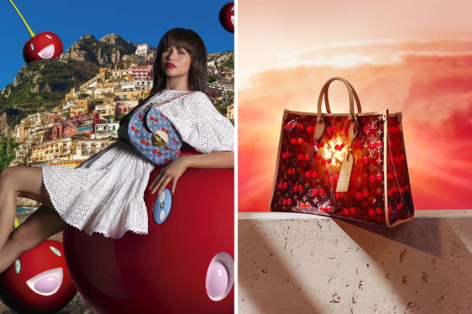Louis Vuitton x Takashi Murakami Tap Zendaya for Final Collection