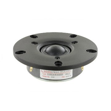 Scan-Speak Discovery D2604/830000 1インチ ソフトドーム「4Ω」（ペア