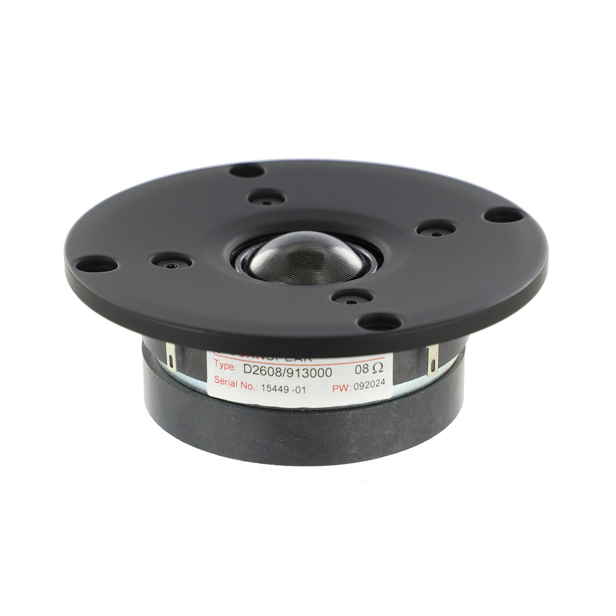 Scan-Speak Discovery D2608/913000 HDS 1インチ ソフトドーム「8Ω