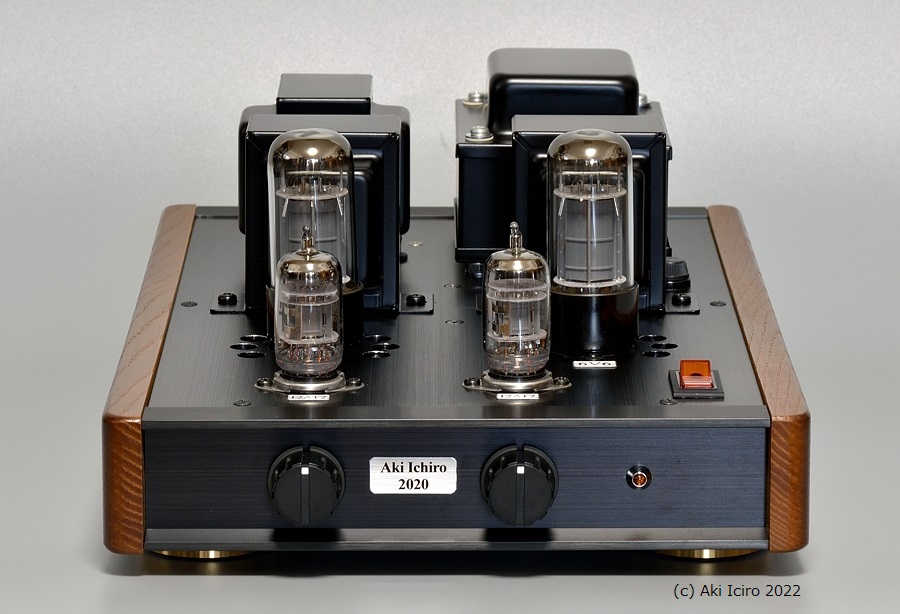 6V6 ビーム管接続シングル・パワーアンプ