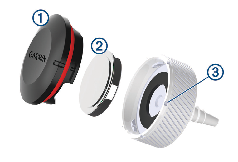 APPROACH CT10 操作マニュアル - 電池を交換する