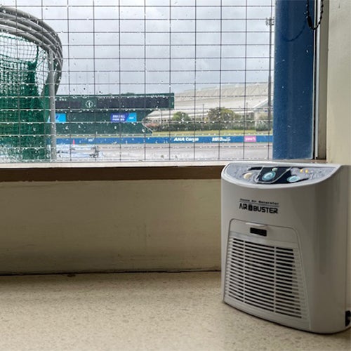 2025年春季キャンプにおける感染対策の一助として、「オゾン除菌脱臭器