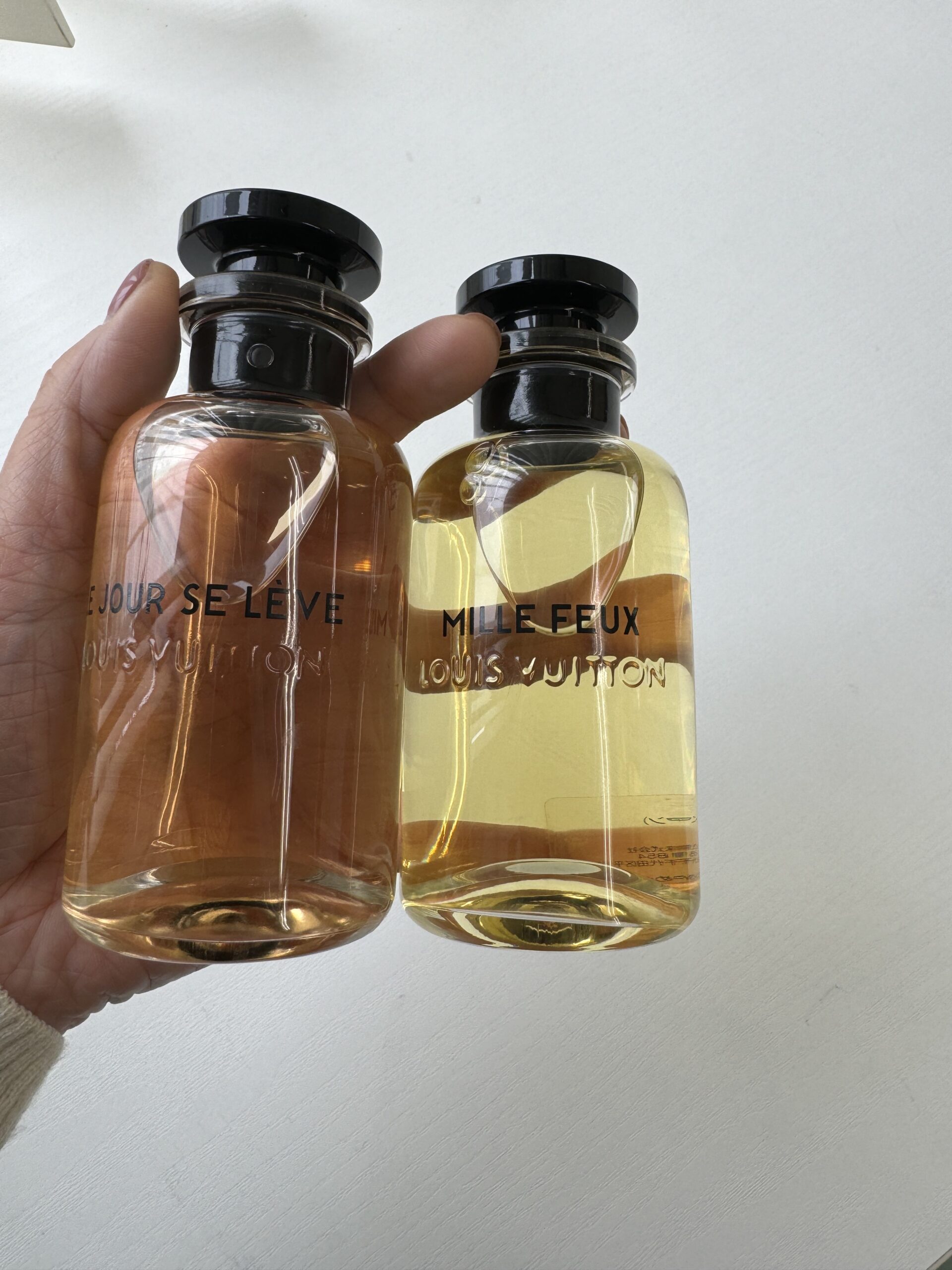 ルイヴィトンのパフューム 空き瓶は捨てないで 詰め替えてもらう