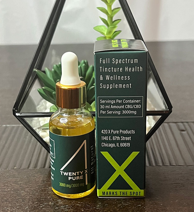 All Natural CBG + CBD Combination – 420x Pure