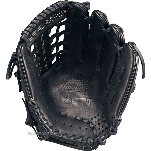 野球 ゼット 湯もみ型付け済み 少年用 軟式 グローブ グラブ グランド