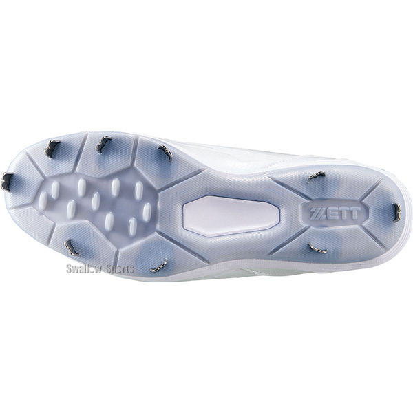 野球 ゼット スパイク 野球スパイク 白 ホワイト 高校野球対応 高校生