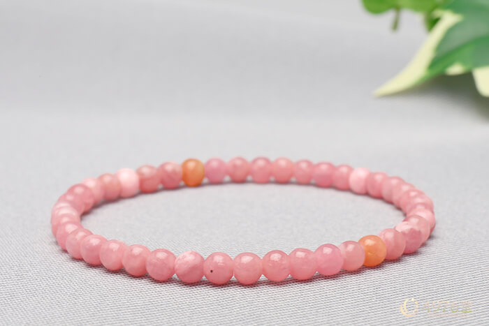 インカローズ ブレスレット 4mm ｜ 天然石通販の4976堂