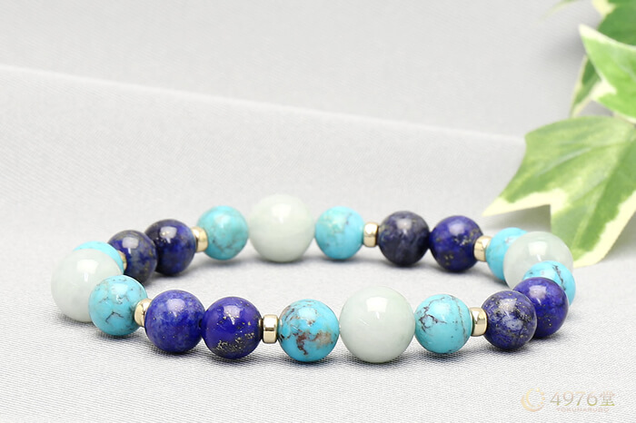 翡翠・ターコイズ・ラピスラズリ ブレスレット ｜ 天然石通販の4976堂