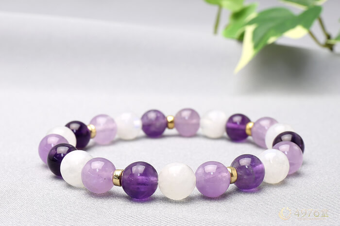 アメジスト・ラベンダーアメジスト・ブルームーンストーン