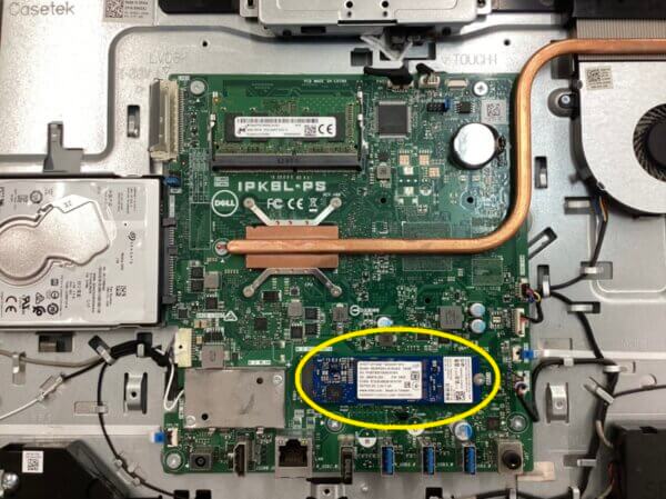 DELL Inspiron 3277のSSD換装 - パソコン修理・データ復旧・設定