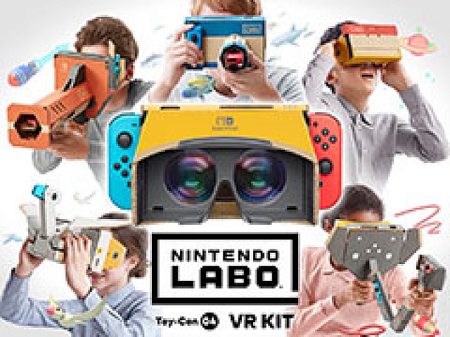 Nintendo Labo Toy-Con 04: VR Kit」が本日発売。VRゴーグルと5種のToy