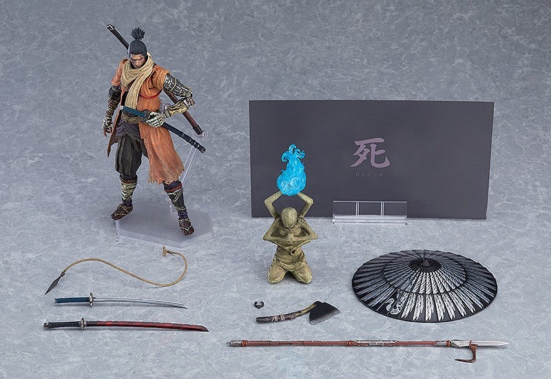 SEKIRO: SHADOWS DIE TWICE」の可動式フィギュア「figma 隻狼 DX