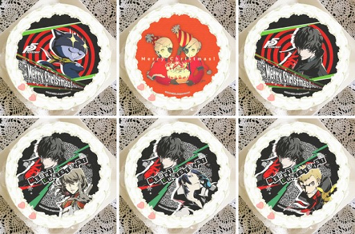 ペルソナ5」クリスマス限定デザインのケーキがプリロールにて予約受付