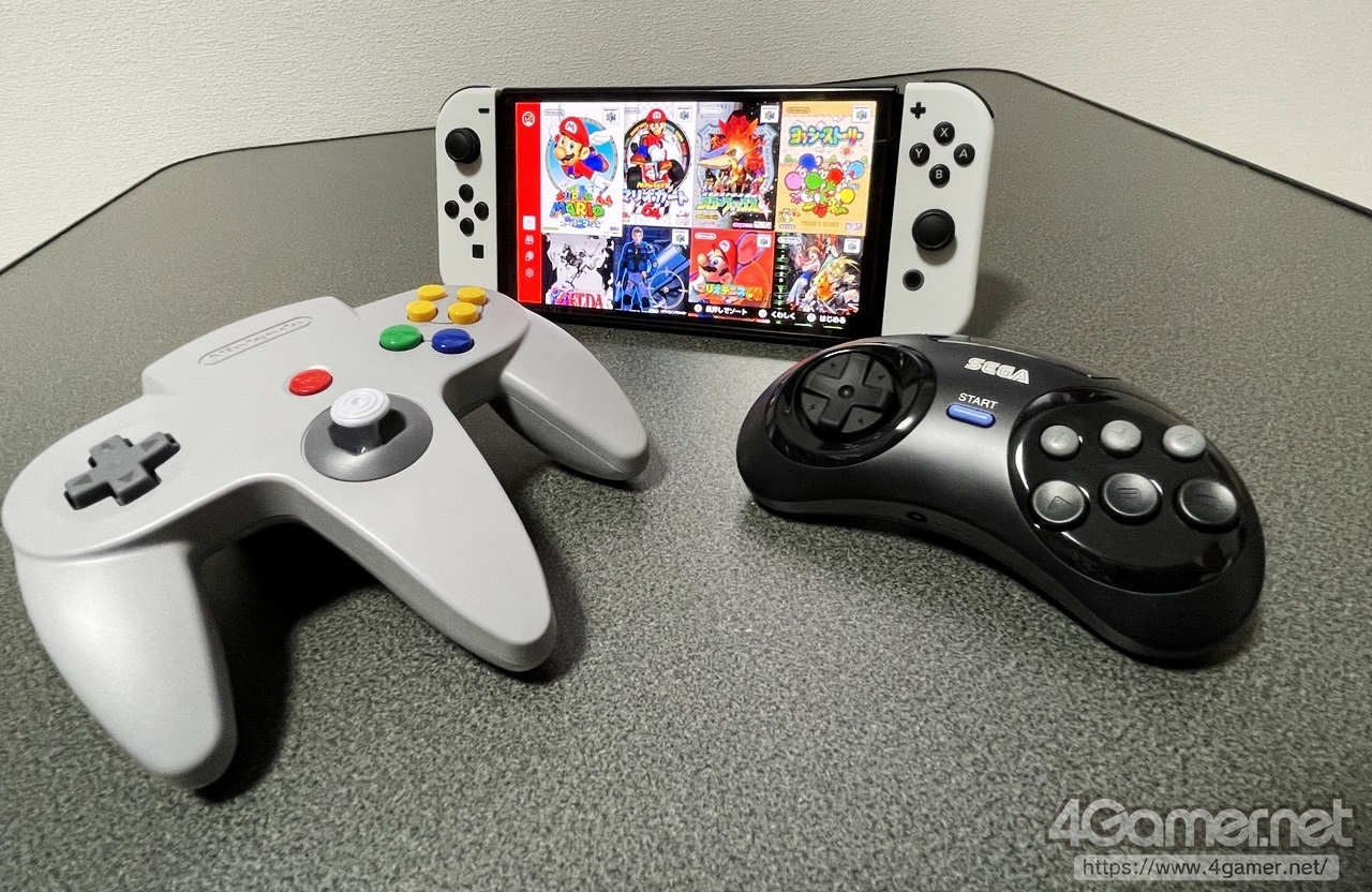 Switchで遊ぶNINTENDO 64とメガドライブはどんな感じ？ 専用