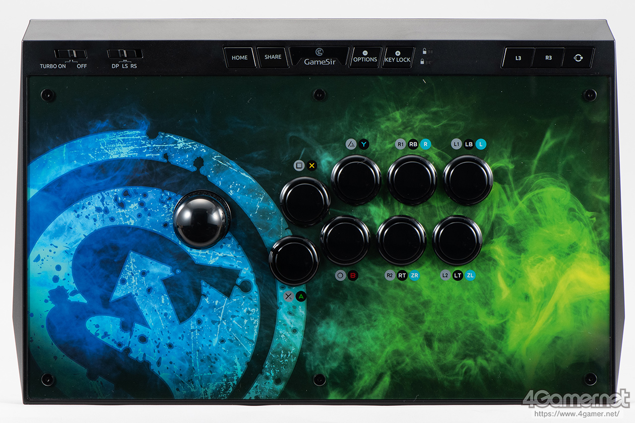 PR】GameSirのアケコン「C2 Arcade Fightstick」レビュー。PCやPS4