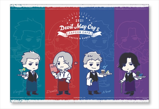 カプコンカフェ×「デビル メイ クライ 5」コラボは7月16日にスタート