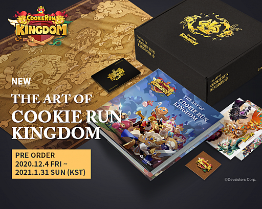 クッキーラン：キングダム」，限定アートブックパックの予約購入受付が