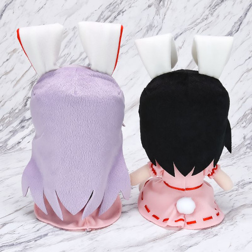 東方Project」の“ふもふも”ぬいぐるみシリーズ4種が再販に。予約受付中