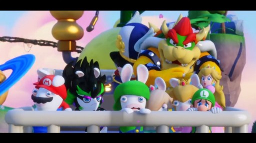 Switch「マリオ＋ラビッツ ギャラクシーバトル」の最新ゲームプレイ