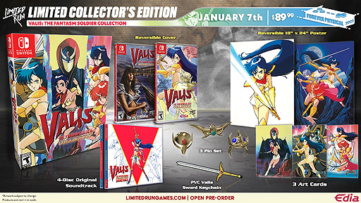 夢幻戦士ヴァリスCOLLECTION」と「悪魔城ドラキュラX・セレクション