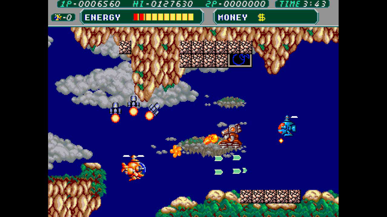 ミスターヘリの大冒険」「R-TYPE」など，アイレムアーケードレガシー