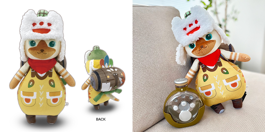 モンスターハンターワイルズ」，オトモアイルー愛用の回復薬ボトルや