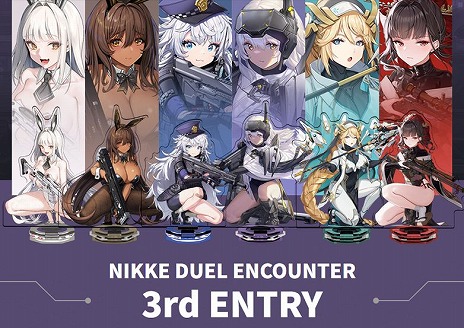 NIKKE」のアクリルスタンドカードゲーム「NIKKE DUEL ENCOUNTER」第4弾