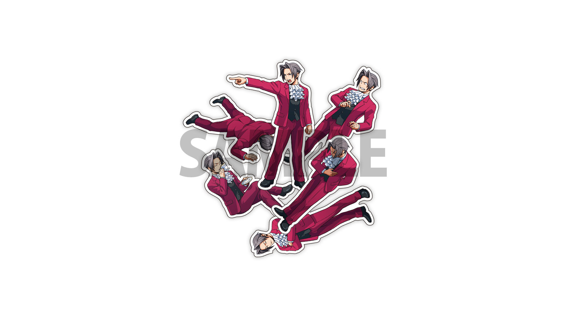 画像ギャラリー No.006 | 成歩堂龍一と御剣怜侍が配信者になって