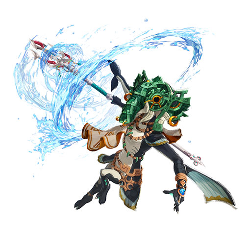 ゼルダ無双 封印戦記」，ゴロン族を率いる族長「アーガスタ」，ゾーラ