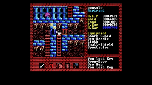 EGGコンソール ザナドゥ MSX」本日配信。1987年に日本ファルコムから