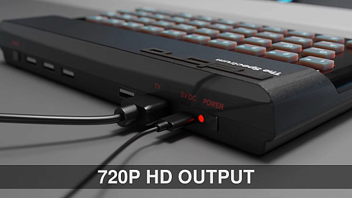 ホビーPC「ZX Spectrum」の互換機「The Spectrum」の予約受付が海外で