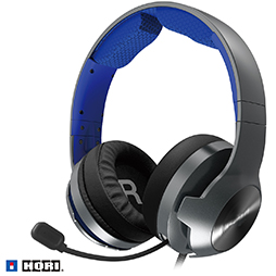 HORI，PCとPS5/PS4対応のアナログ接続型ヘッドセットと首掛け型