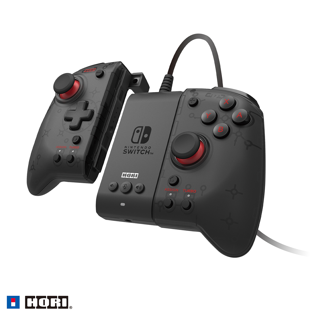 HORI，単体でもSwitch本体に取り付けても使えるゲームパッドを発売