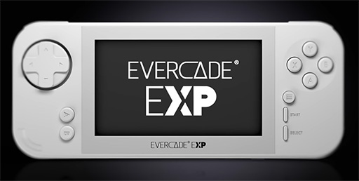 縦持ちでもプレイできる携帯ゲーム機「Evercade EXP」が2022年冬に発売