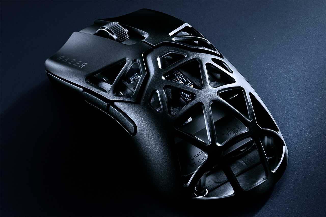 マグネシウム合金製シャーシで約49gの軽さを実現したマウス「Razer