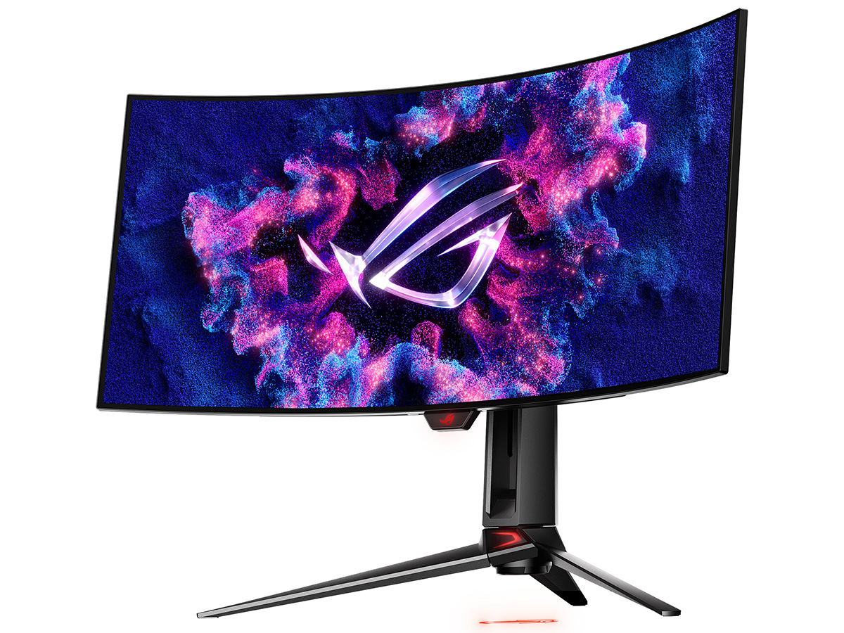 240Hz表示に対応したウルトラワイドの34型有機ELディスプレイがASUS