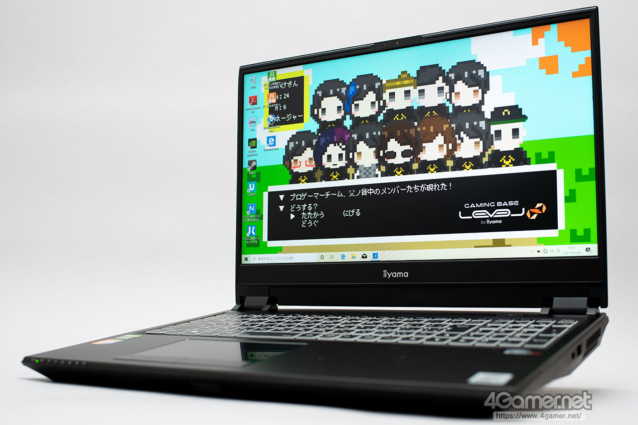 PR】LEVEL∞のノートPC「LEVEL-15FR103-i7-TOXX-FB」は，eスポーツ系