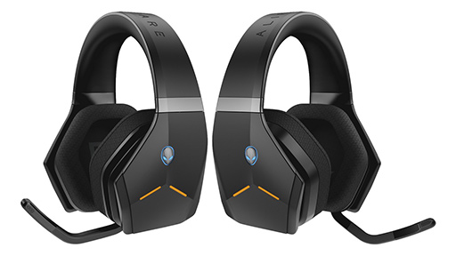 ALIENWARE独自のワイヤレス＆ワイヤード両対応ヘッドセット「AW988」が