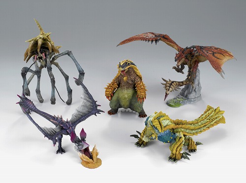 MHP 3rd」のモンスターも登場。“モンハン”フィギュア1月発売