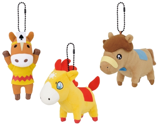 ソリティ馬」のぬいぐるみ全3種がプライズに。11月下旬に登場