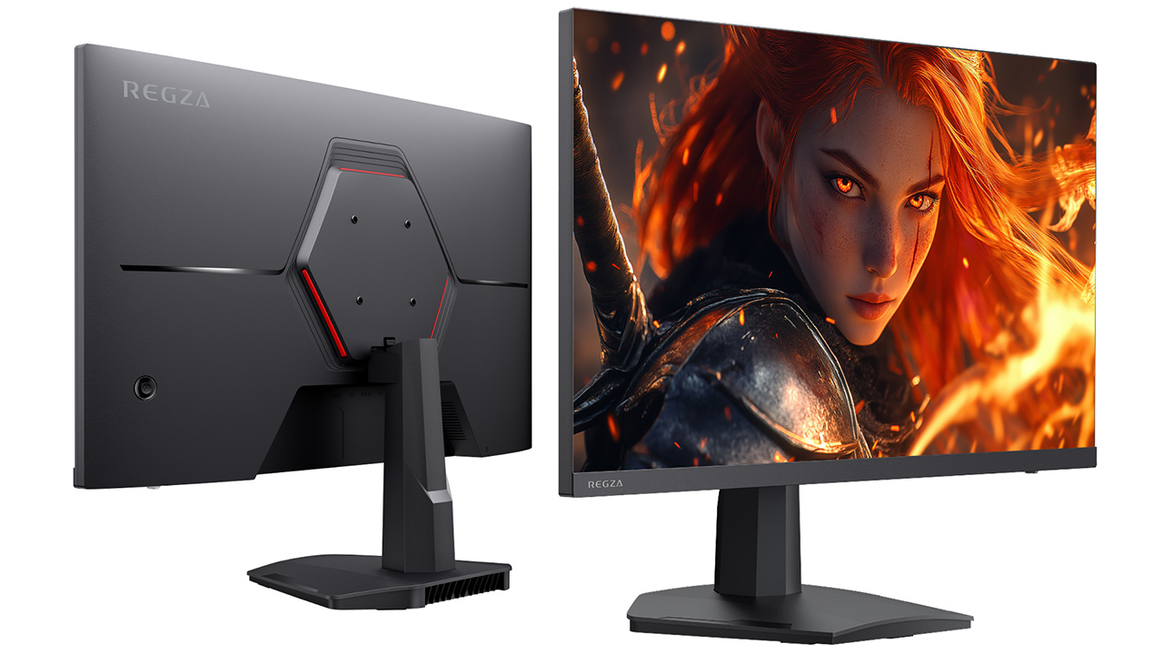 240Hz表示対応の23.5型フルHDゲーマー向けディスプレイがREGZAから10月