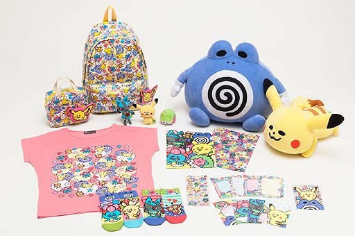 ポケモンとおかだ萌萌さんとのコラボブランド「ポケもも」のグッズ第2