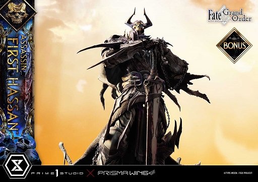 Fate/Grand Order」のアサシン・山の翁のスタチューがプライム1